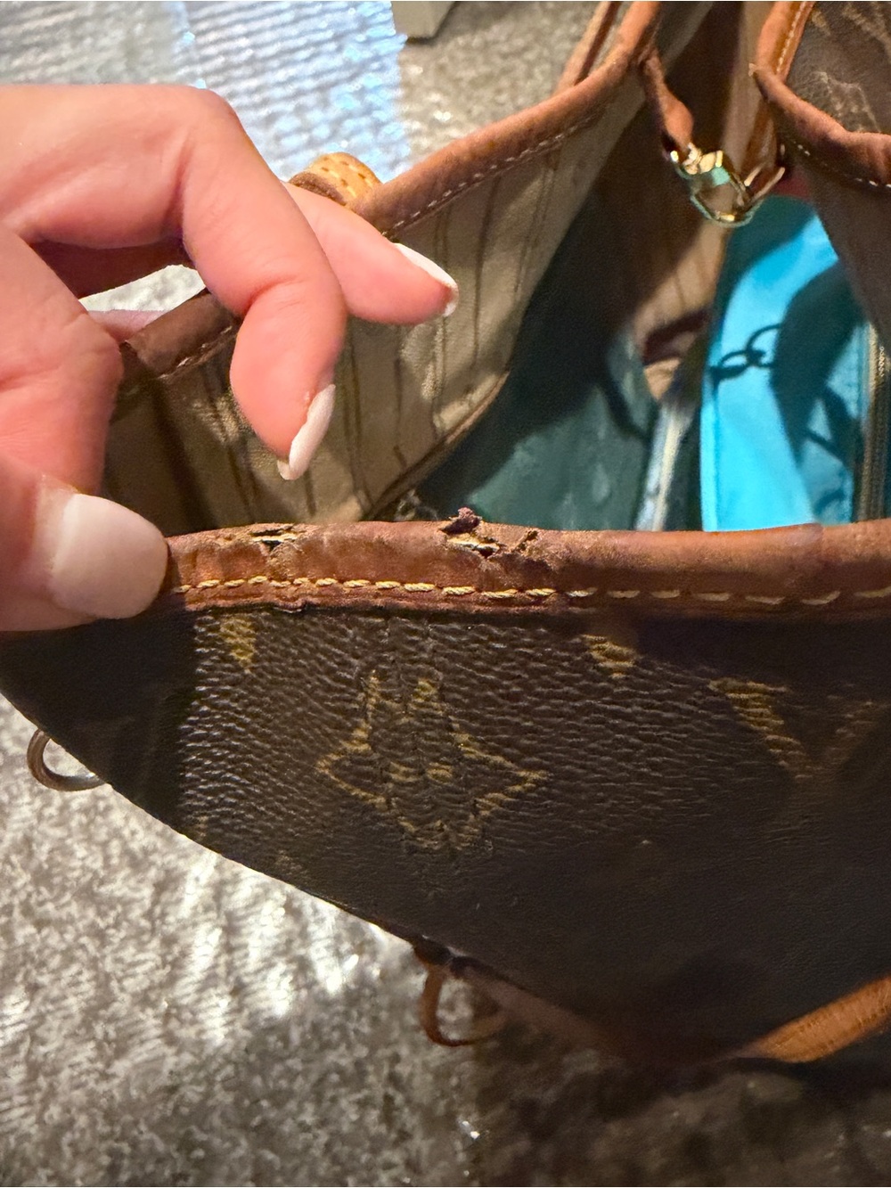 Louis Vuitton neverfull MM in monogram canvas no pouch - Picture 12 of 16